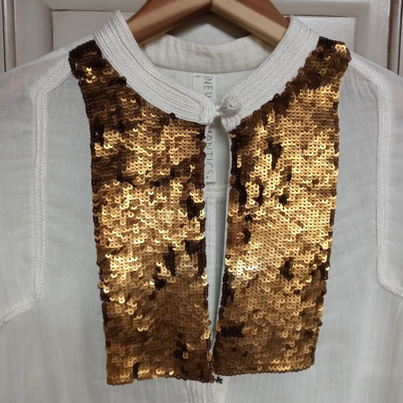 Fp New Romantics Sequin Button Down - Picture 7 of 14